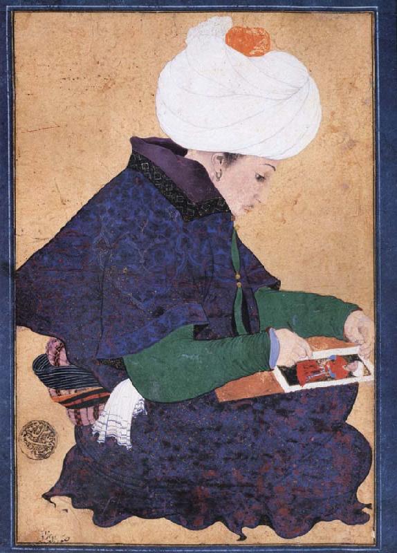 Muslim artist Turkish Painter China oil painting art